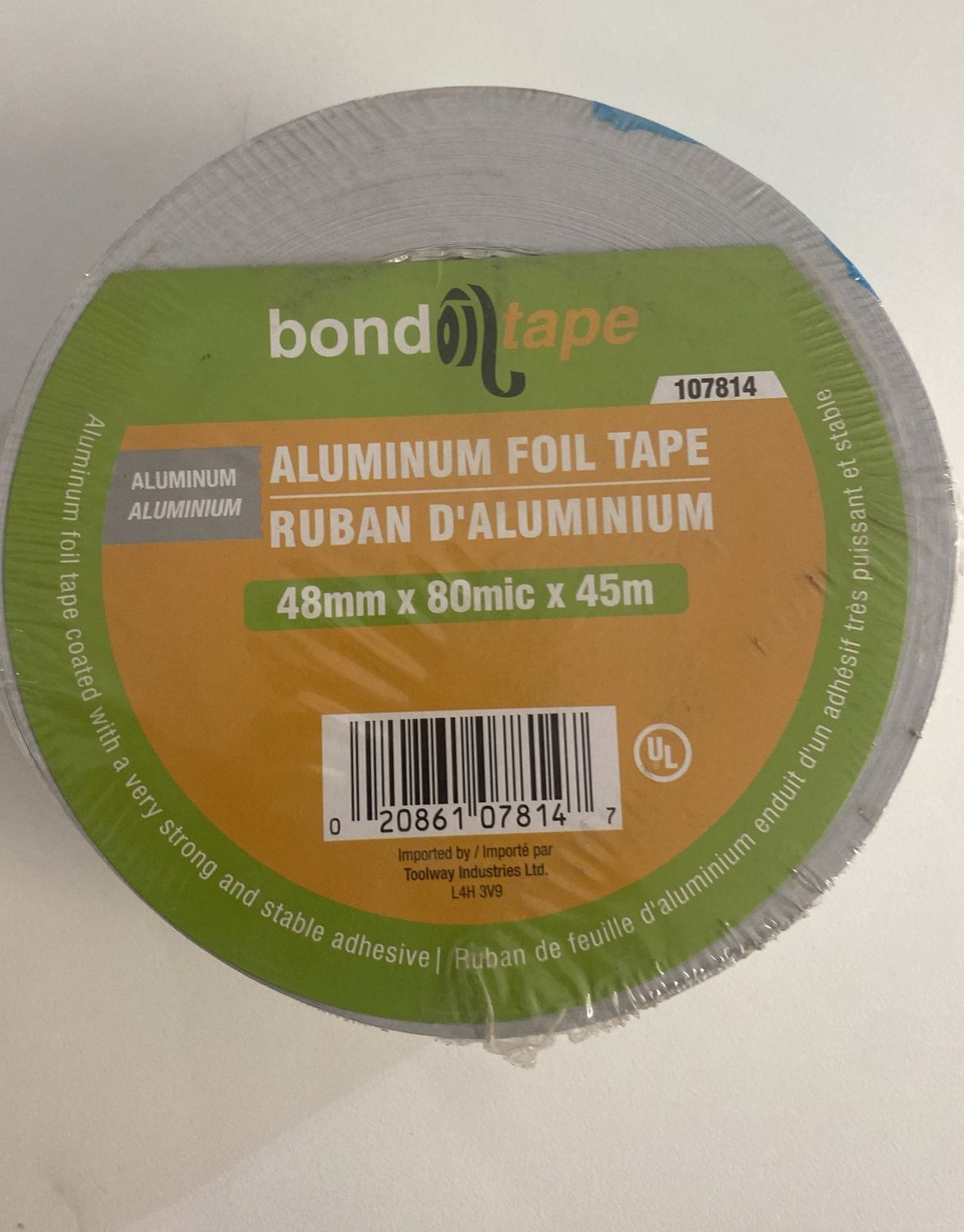 Aluminium foil tape 45m