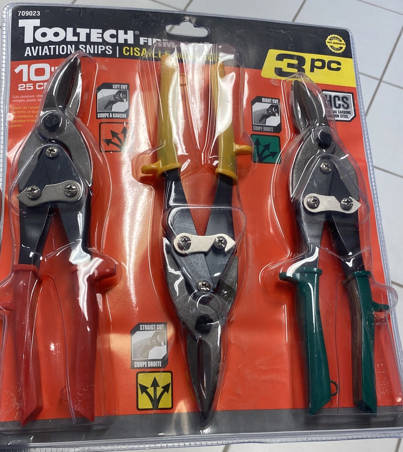 3Pc Aviation Snips 10” set