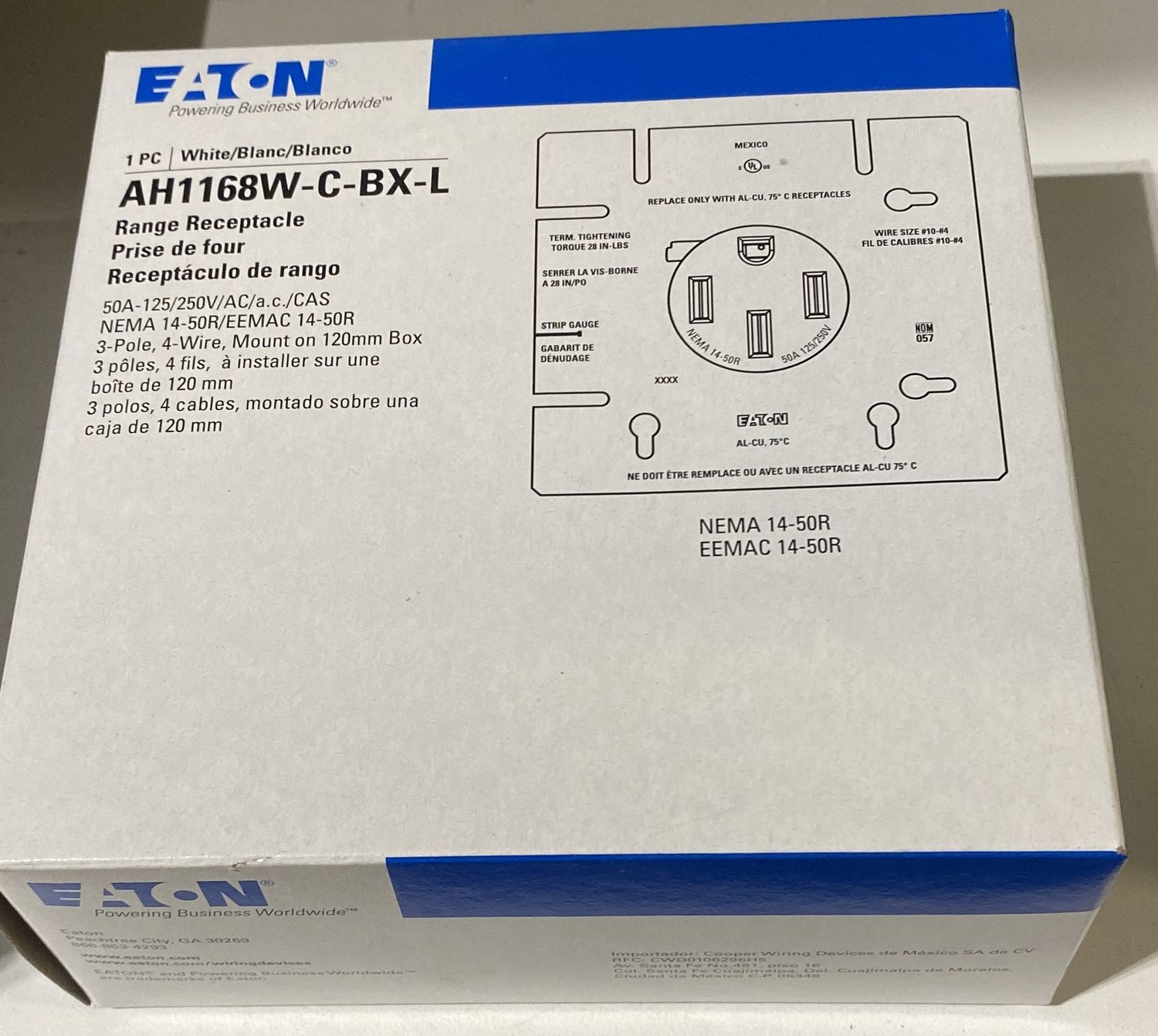 Stove Range Receptacle