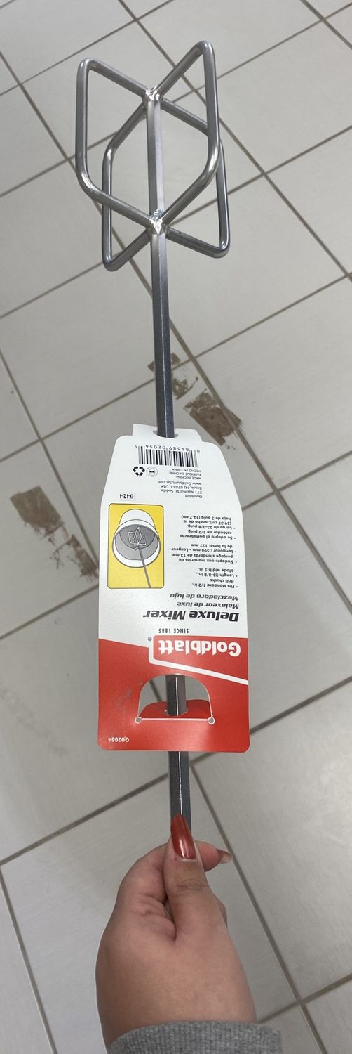 Mixer for Grout Thinset