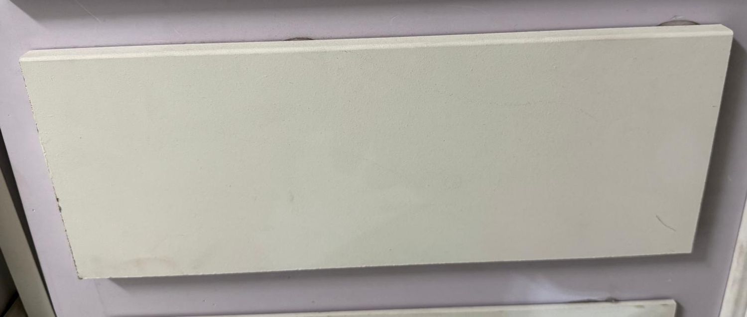 Baseboard, STYLE: Flat 5"