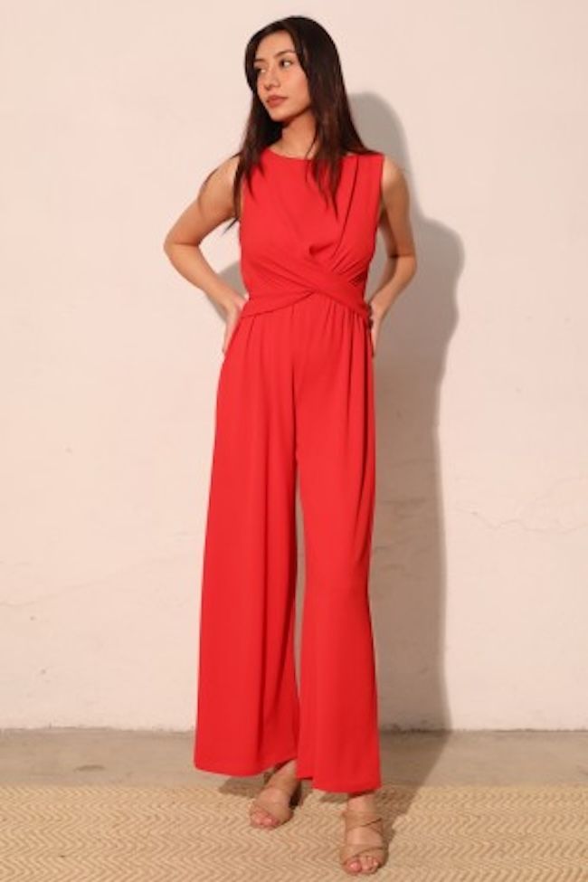 SEEING RED JUMPSUIT