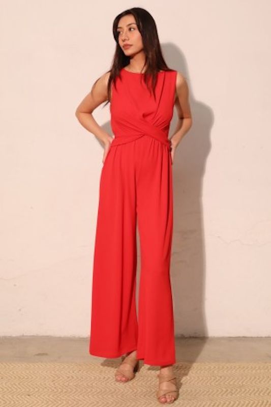 SEEING RED JUMPSUIT