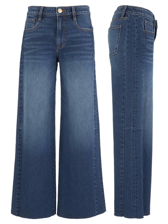 MEG LEG PANEL DENIM