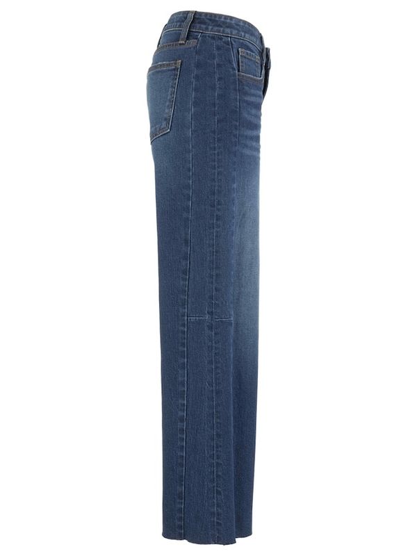 MEG LEG PANEL DENIM