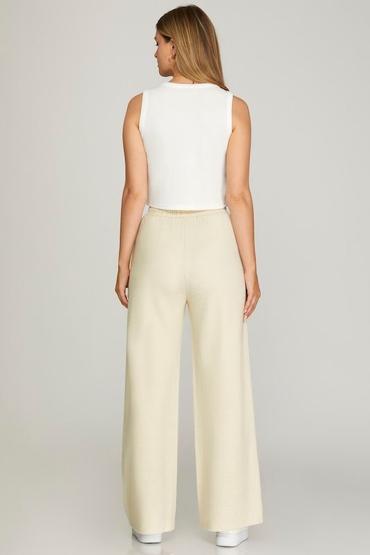RIBBED PANT