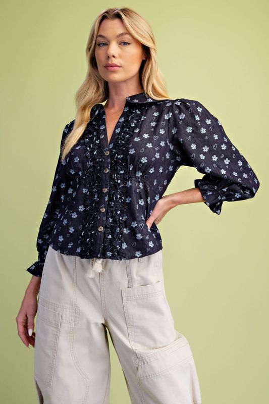 FLOWER POWER TOP