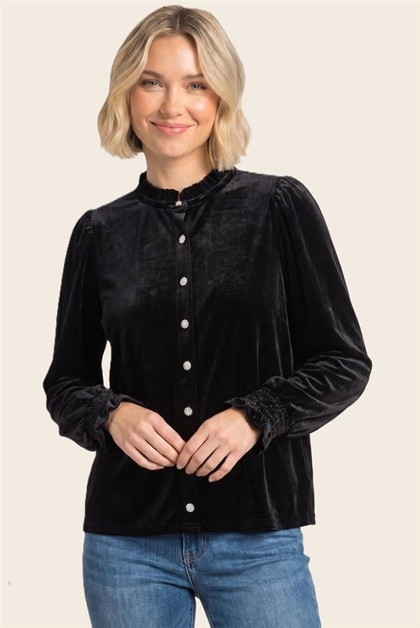 VELVET TOP *FINAL SALE*