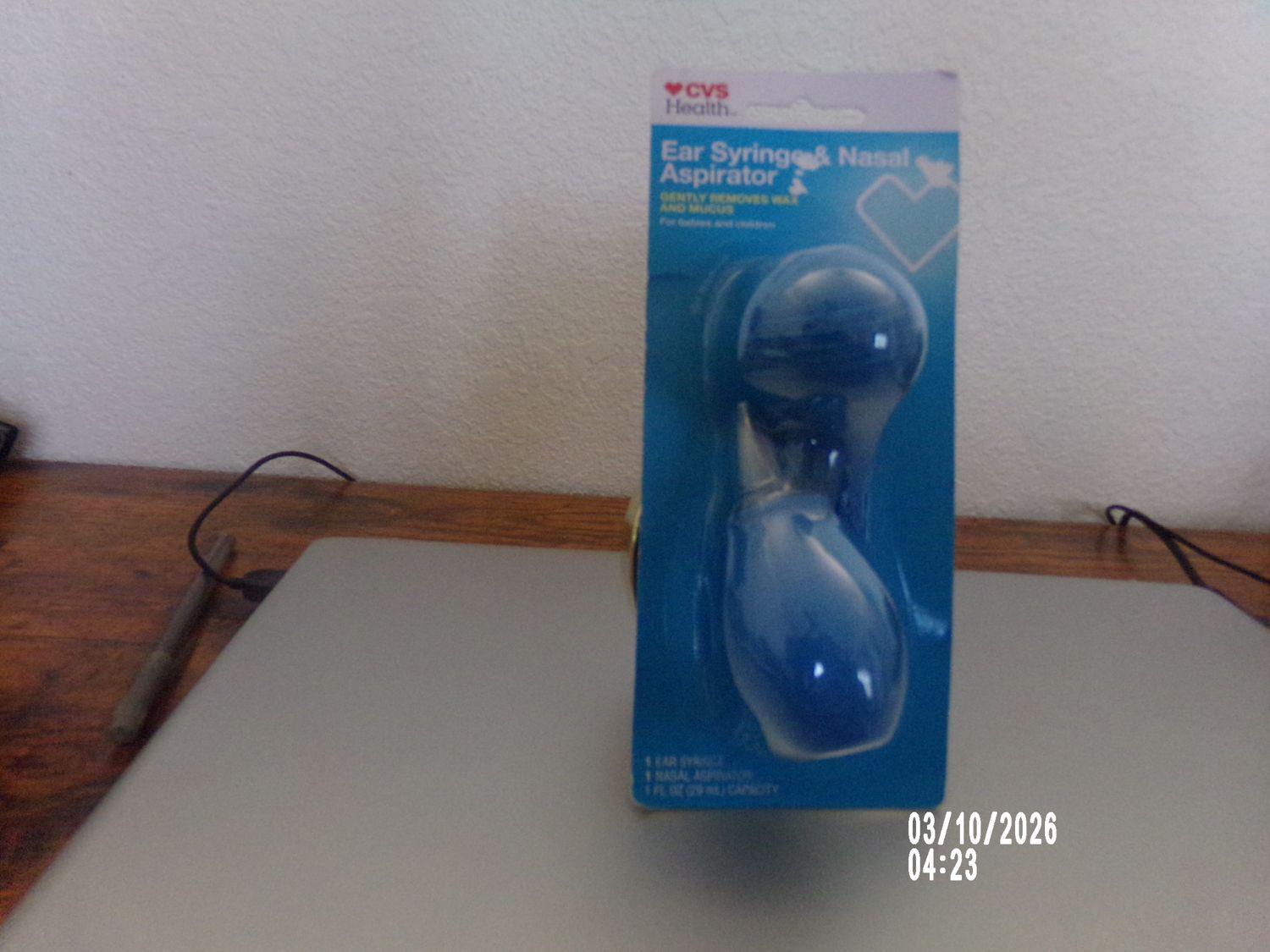 CVS New Nasal/Ear Syringe Aspirator