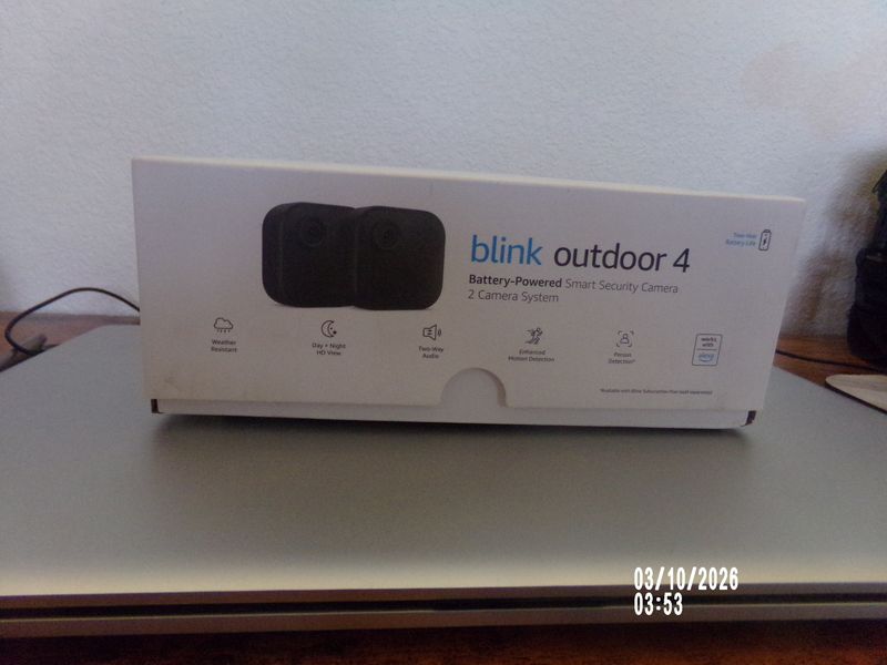 Blink cameras -Used once