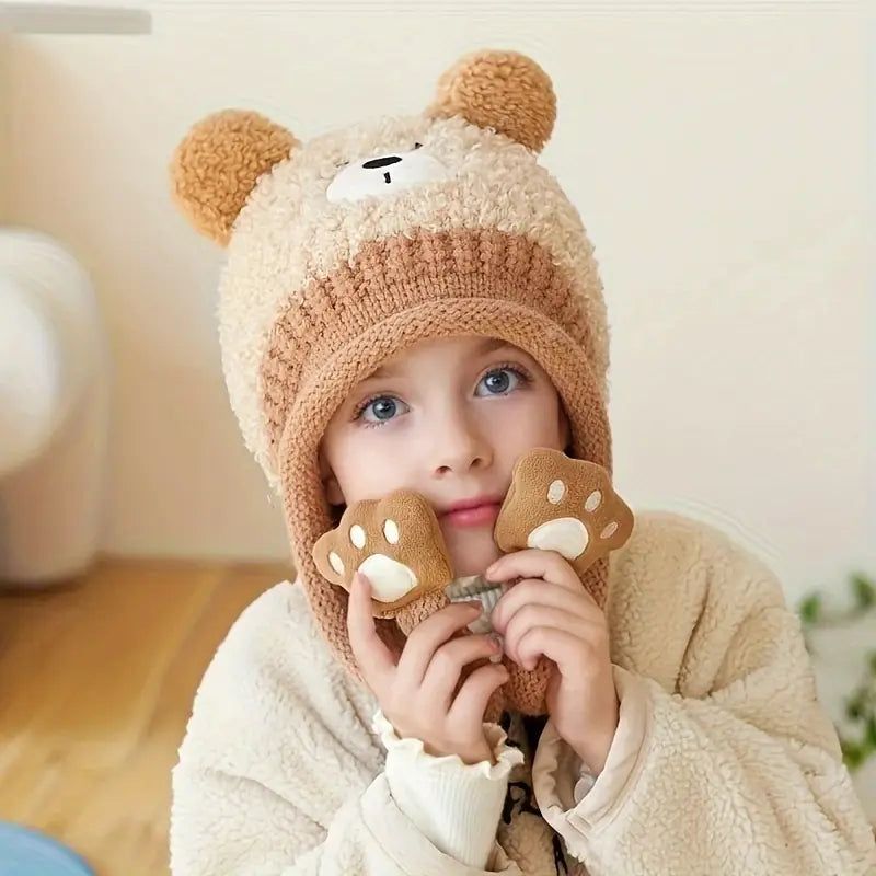 Cona Knitted Animal hat