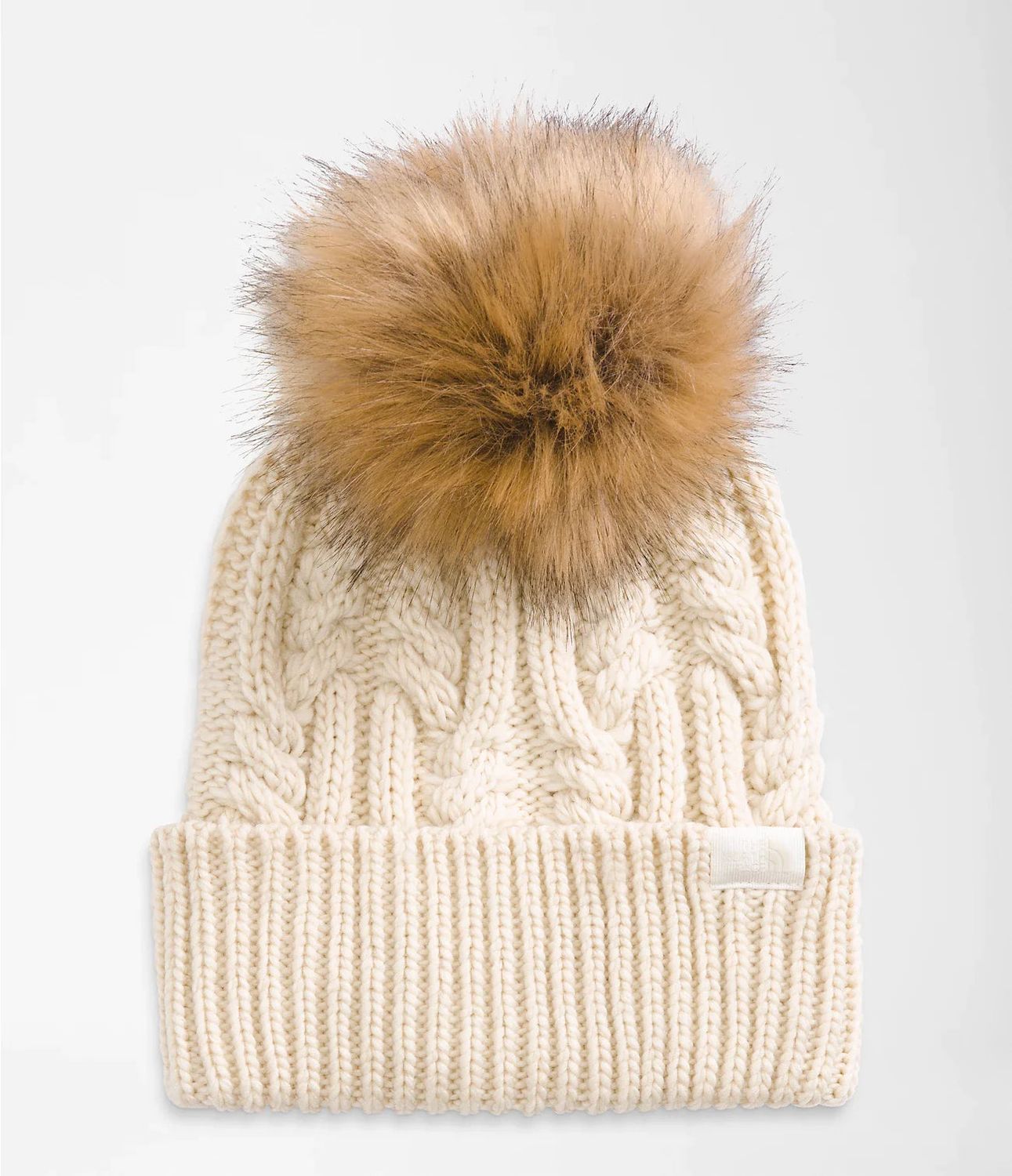THE NORTH FACE OH MEGA FUR POM LINED BEANIE