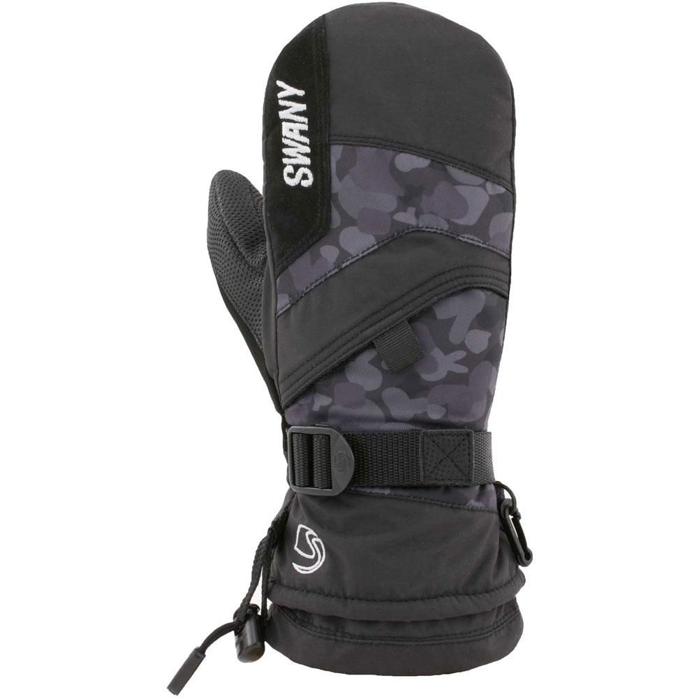 Swany SX-86M X-Over Mens Mitten - Black/Camo