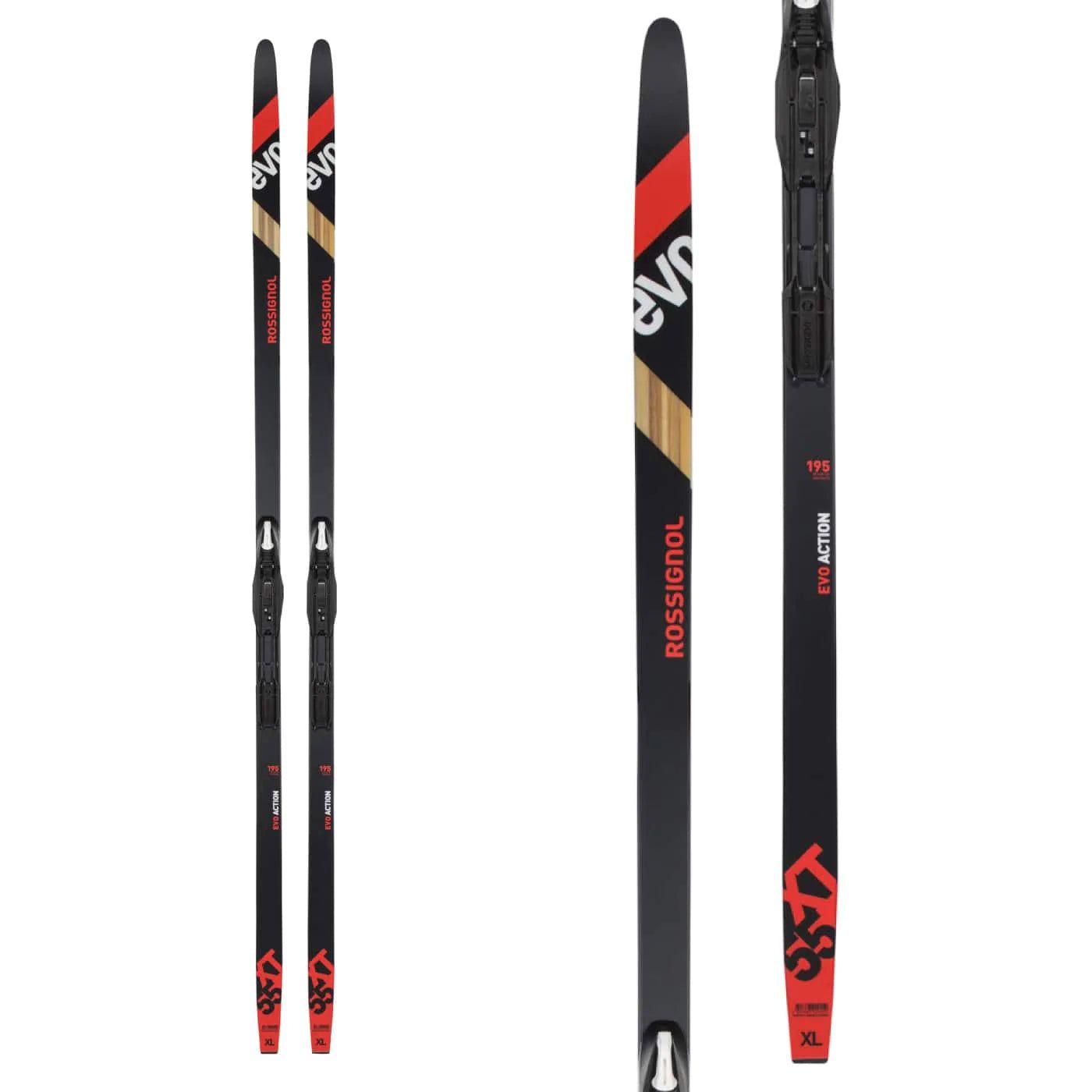 ROSSIGNOL EVO XT 55 POSITRACK/TOUR SI WITH STEP-IN BINDING