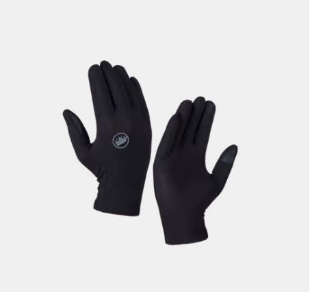MAMMUT STRETCH GLOVE LINER - BLACK