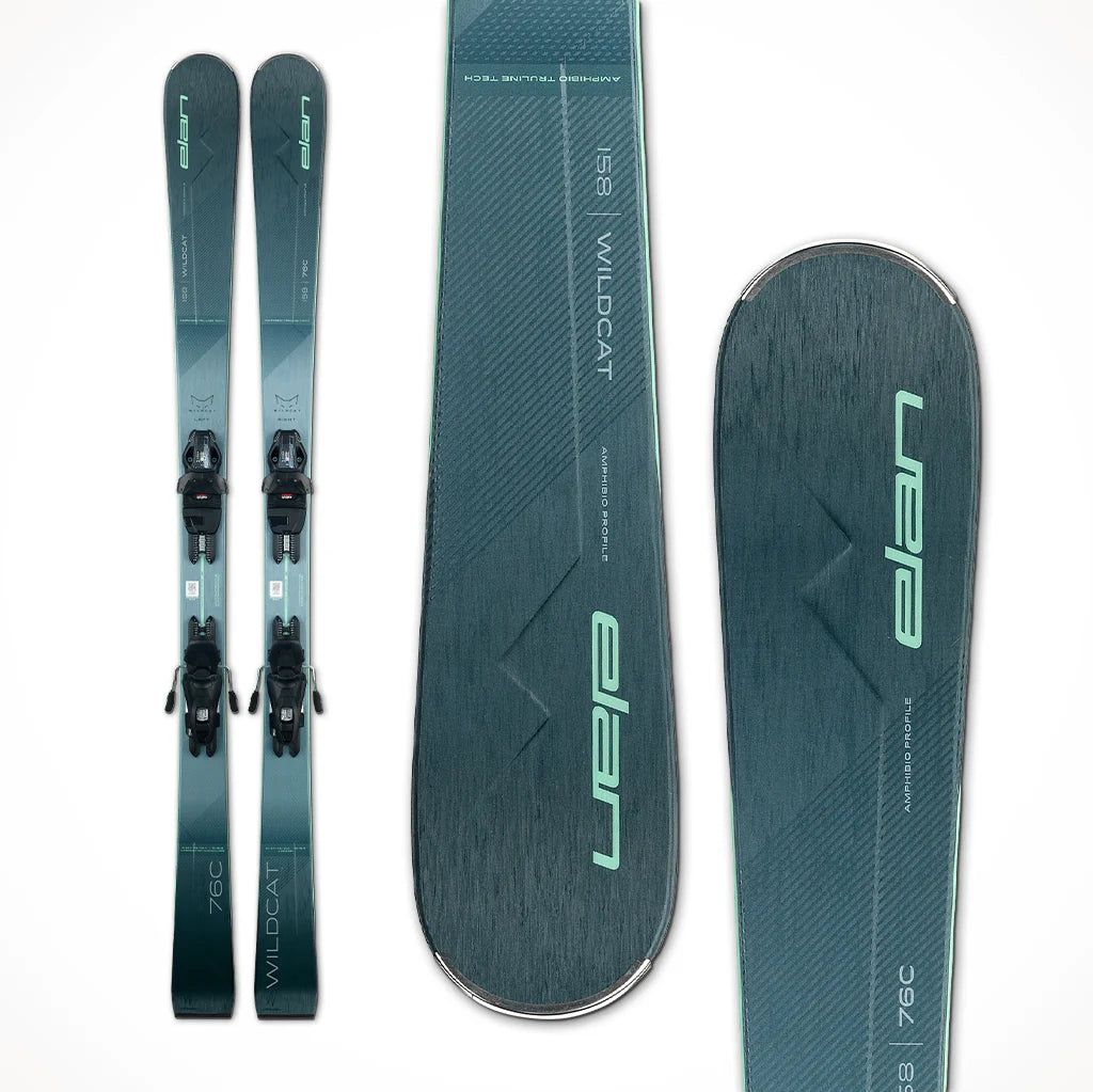Elan Wildcat 76C Ski + PS EL 9.0 GW Binding 2025