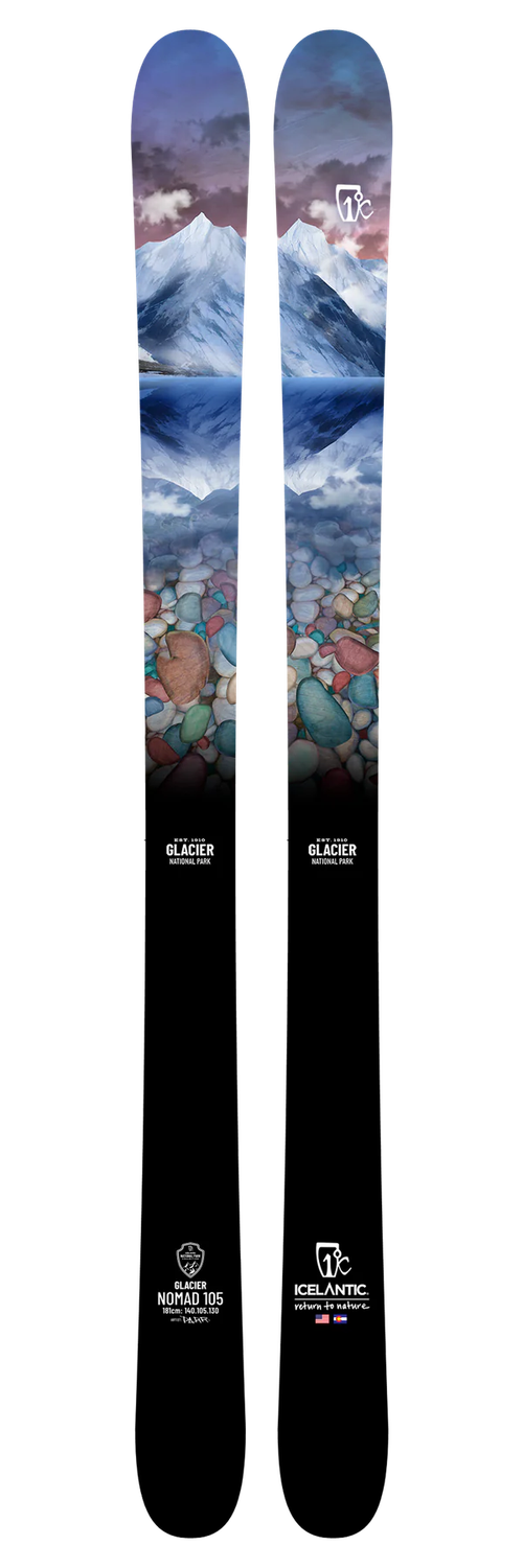 Icelantic Glacier Nomad Skis