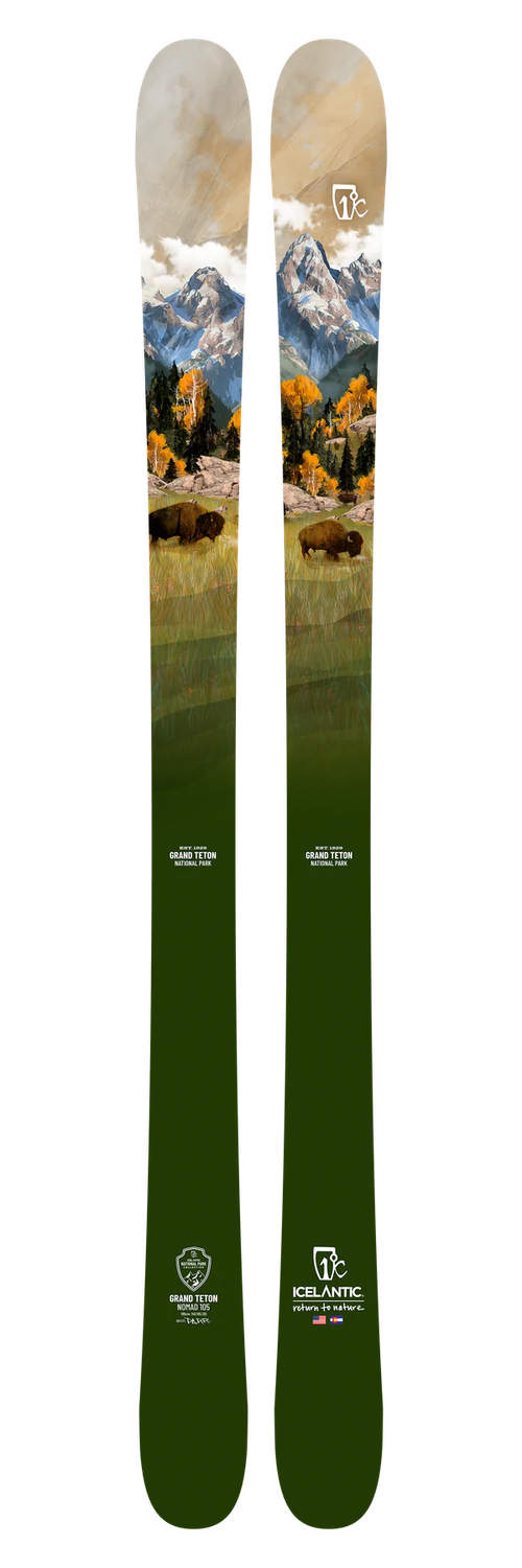 Icelantic Grand Teton Nomad Skis 2025