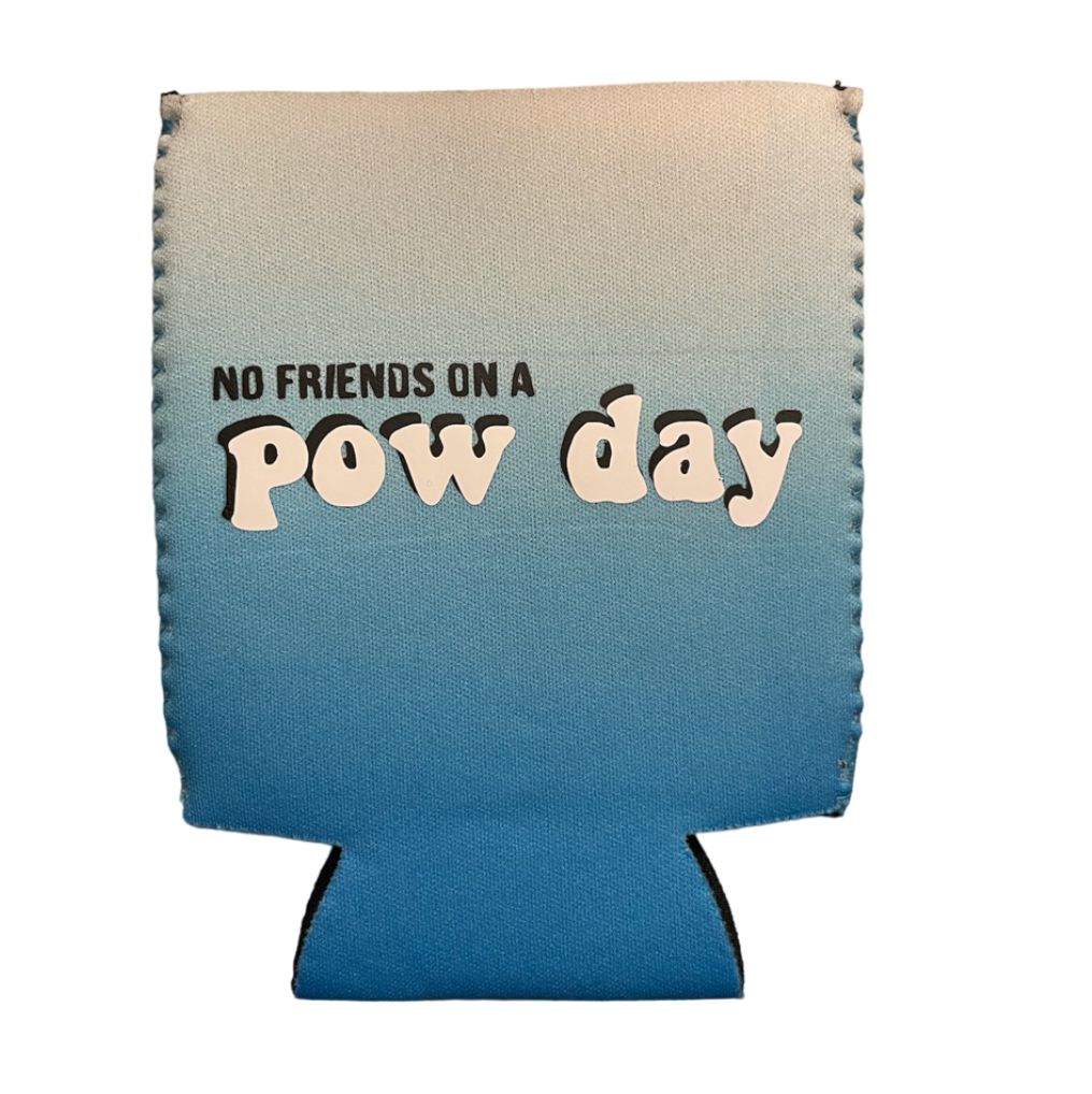 Pow Day Bubble Font Koozie
