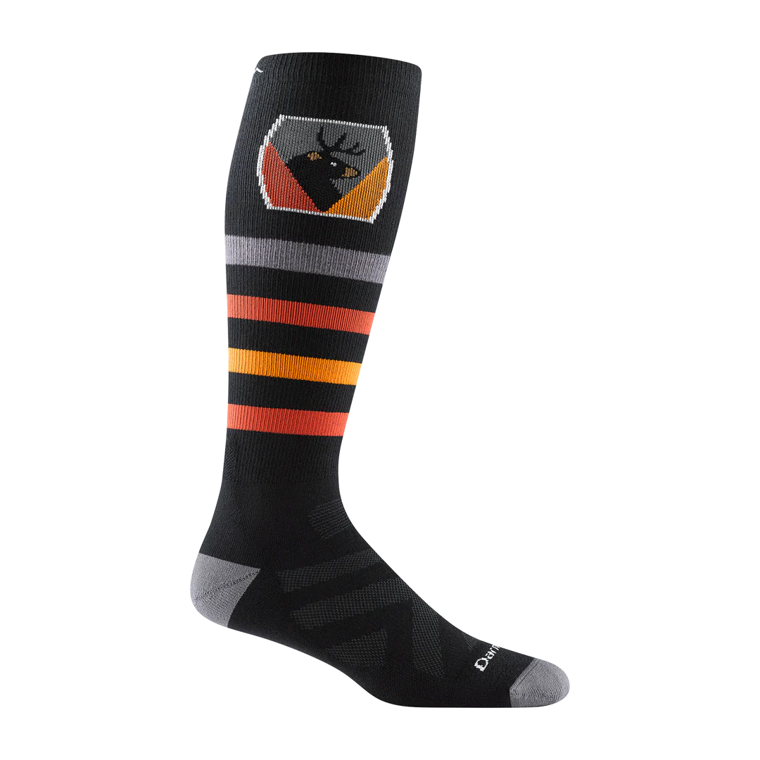 Darn Tough Men's Thermolite Beer Badge Over-the-Calf Midweight Ski &amp; Snowboard Sock