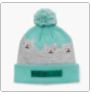 TURTLEFUR KID'S #MEOWTAINS HAT - AQUA