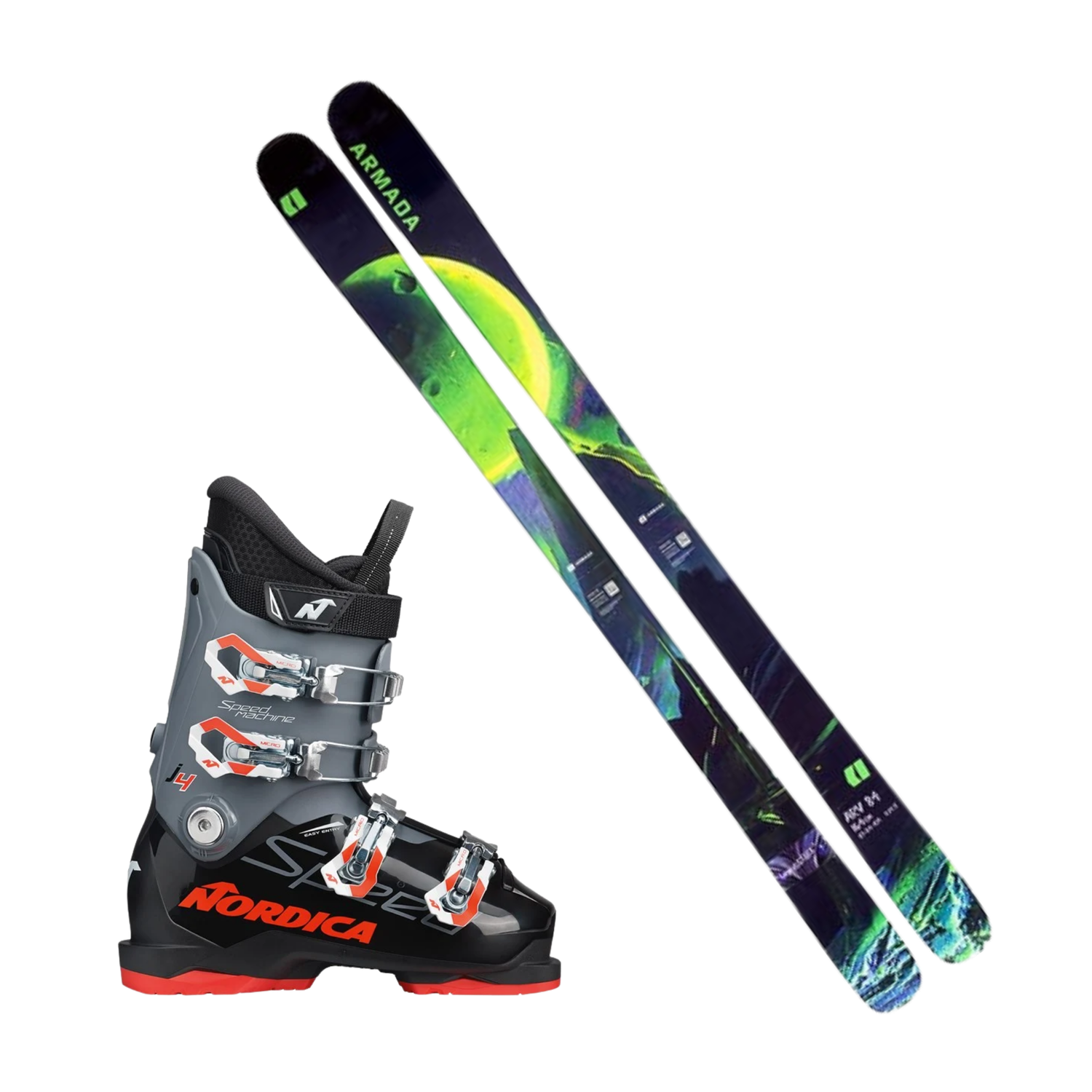 Jr Premium Twin Tip Ski Package - New (Prepay)