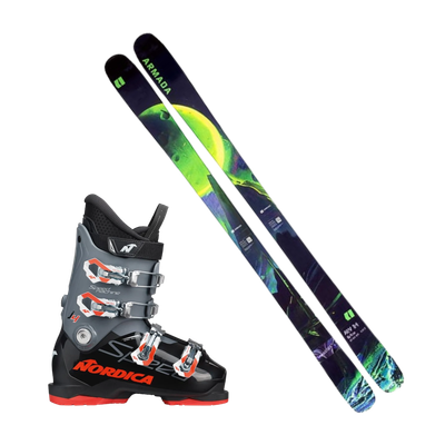 Jr Premium Twin Tip Ski Package - New (Prepay)