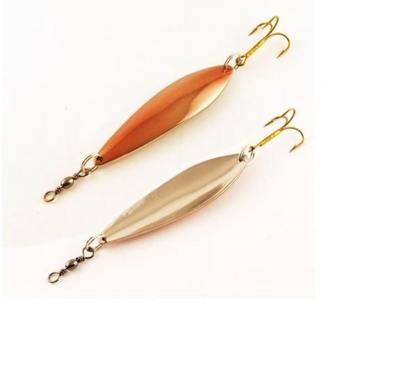 Allcock Extra Heavy Long 3"/20g Copper/Silver Spoon