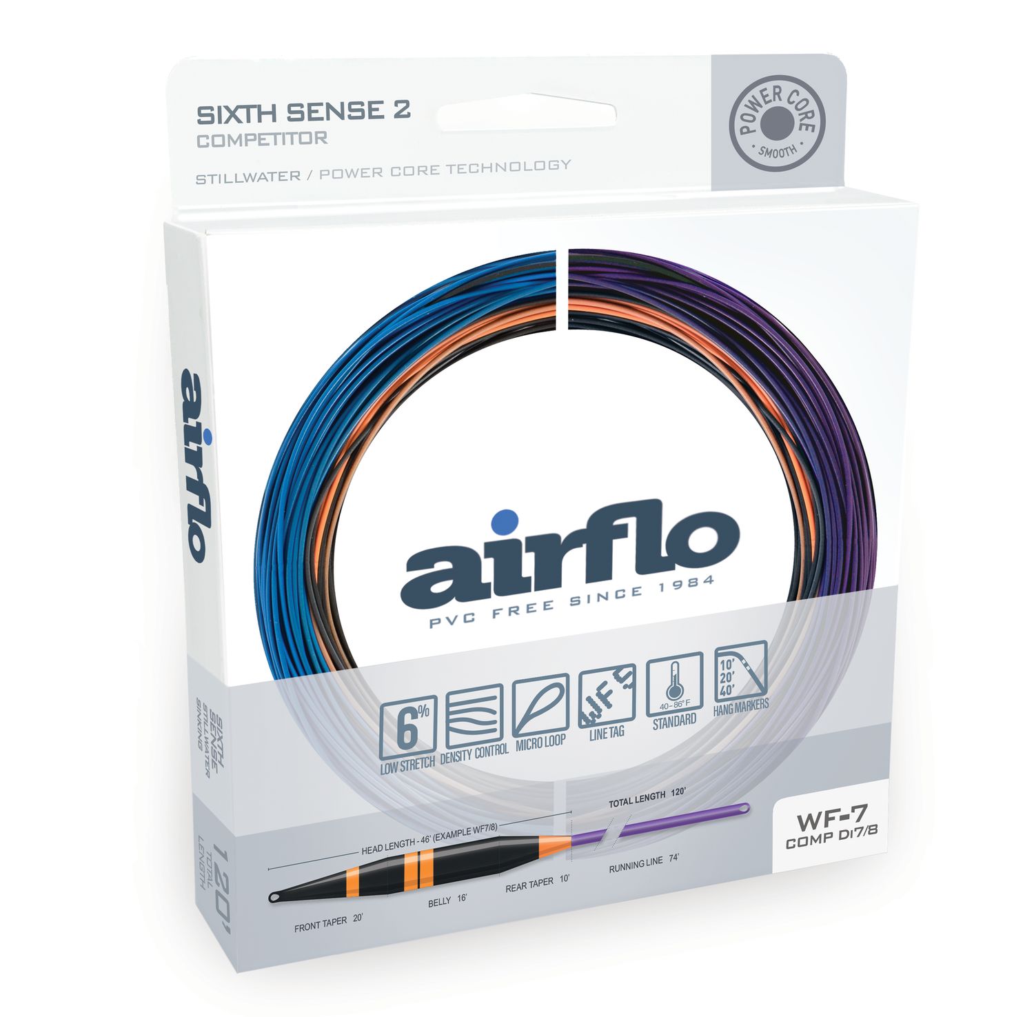Airflo Sixth Sense 2 Competitor Sinking Fly Line