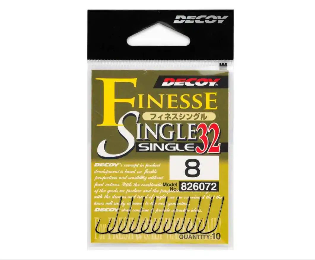 Decoy Single 32 Finesse Hooks