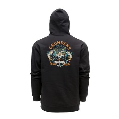 Grundens Tuna Tattoo Displacement DWR Hoodie