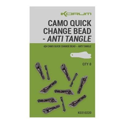 Korum Camo Quick Change Bead - Anti Tangle