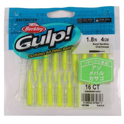 Berkley Gulp! Saltwater Sand Sardine LRF Lures
