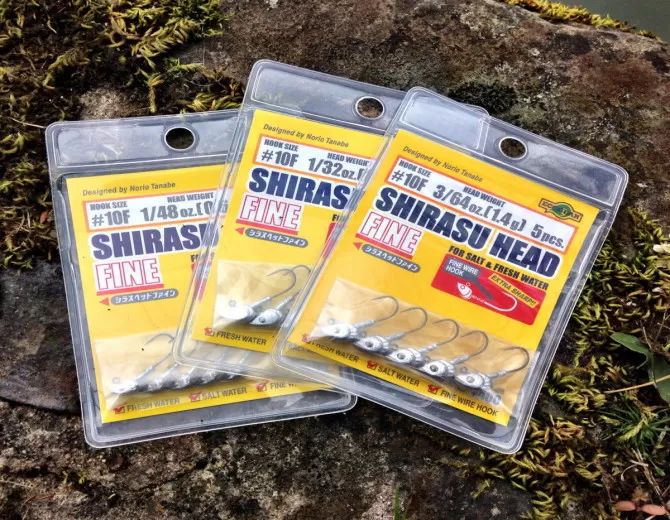 Ecogear Shirasu Head Fine LRF Jig Heads
