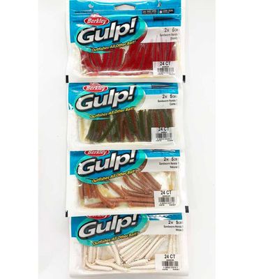 Berkley Gulp! Saltwater Sandworms LRF Lures