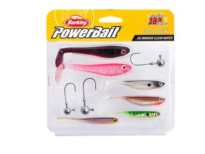 Berkley PowerBait Pro Pack Jig Minnow Clear Water