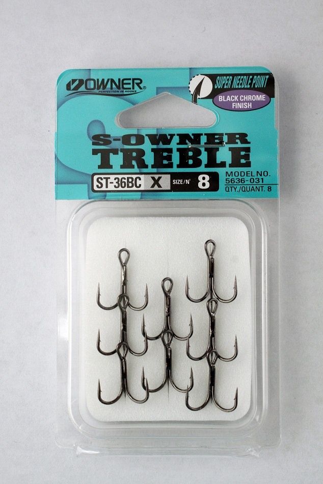 Owner Treble Hooks ST-36BC X