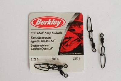 Berkley Cross-Lok Snap Swivels