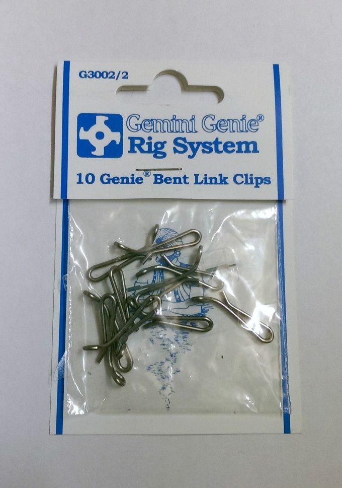 Gemini Genie Bent Link Clips