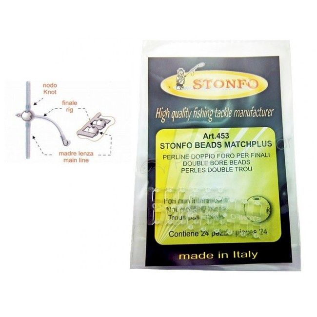 Stonfo Double Bore Beads