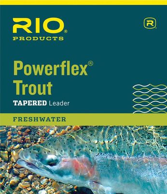 Rio Powerflex Trout Tapered Leader 9ft