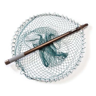 McLean #500 Bronze Hinged Handle Wading Net