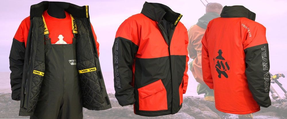 Vass Team Vass 175 Winter Lined Jacket Red/Black