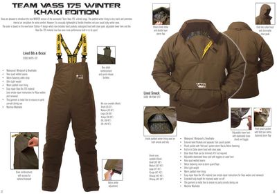 Vass Team 175 Winter Smock