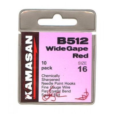 Kamasan B512 - Wide Gape Red
