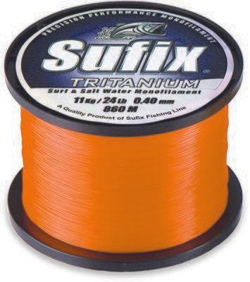 Sufix Tritanium 1/4lb Surf &amp; Salt Monofilament