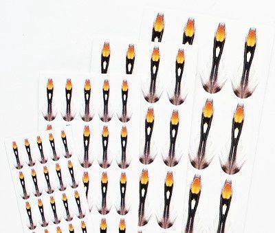 Veniard Synthetic Jungle Cock Subs