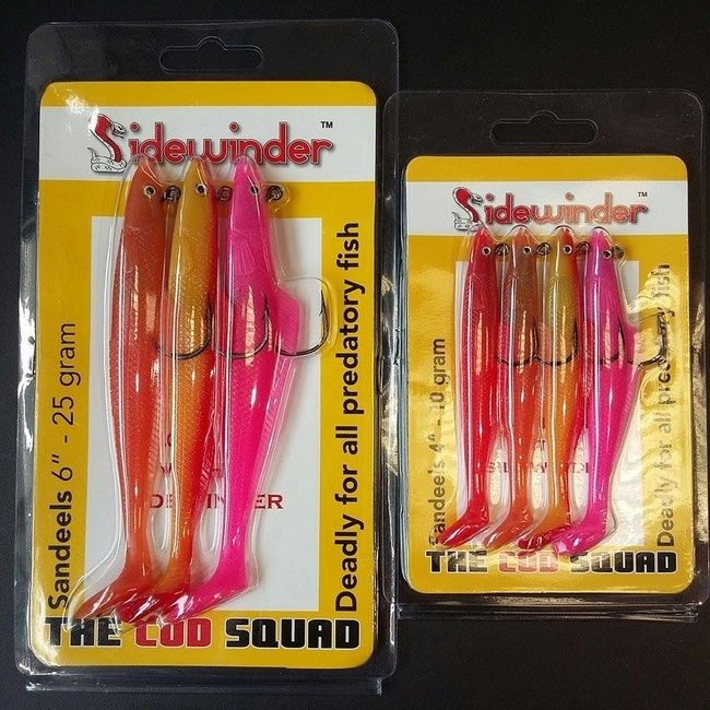 Sidewinder 'The Cod Squad' Sandeels