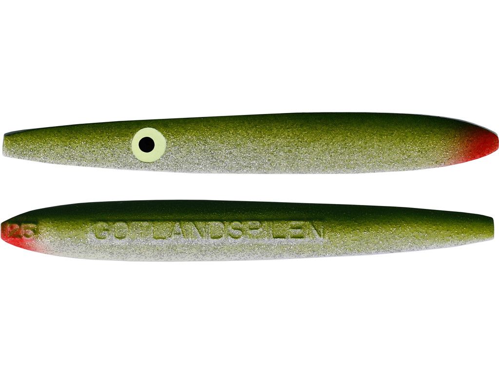 OGP Gotlandspilen Inline Lure, Colour: Crystal Olive, Size: 8.7cm / 18g