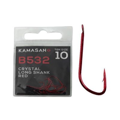 Kamasan B532 - Crystal Long Shank Red